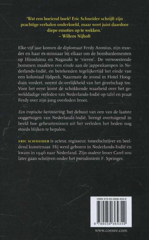 Achterkant van Een tropische herinnering