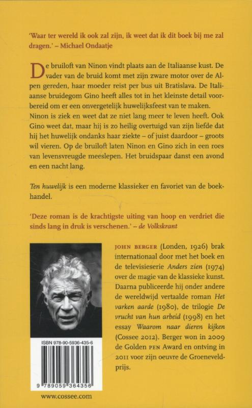 Achterkant van Ten huwelijk