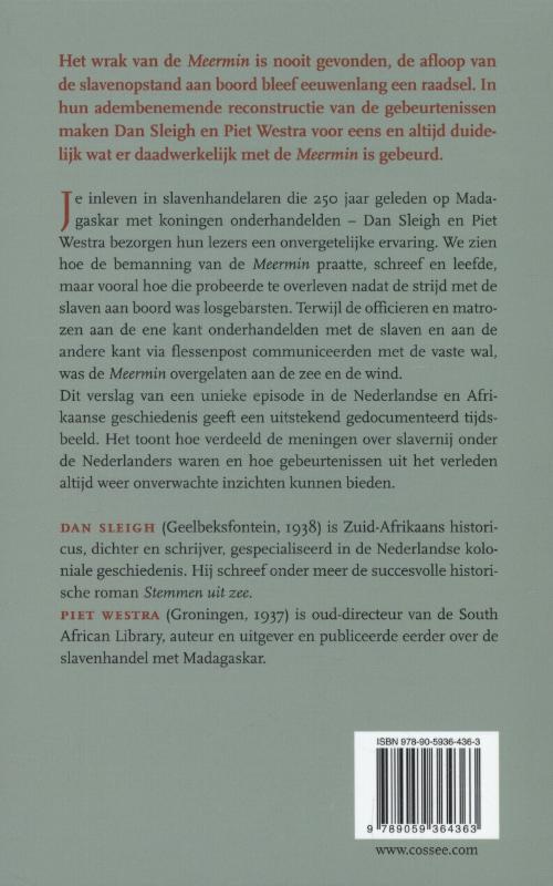 Achterkant van De opstand op het slavenschip Meermin