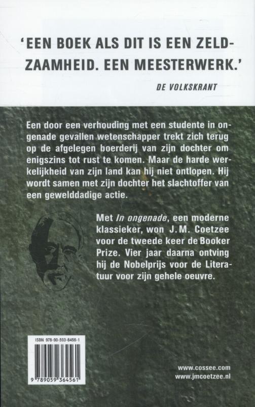 Achterkant van In ongenade