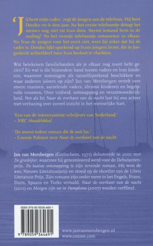 Achterkant van De laatste ontsnapping