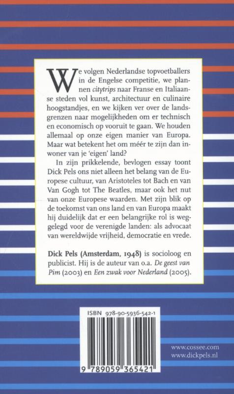 Achterkant van Van welk Europa houden wij?