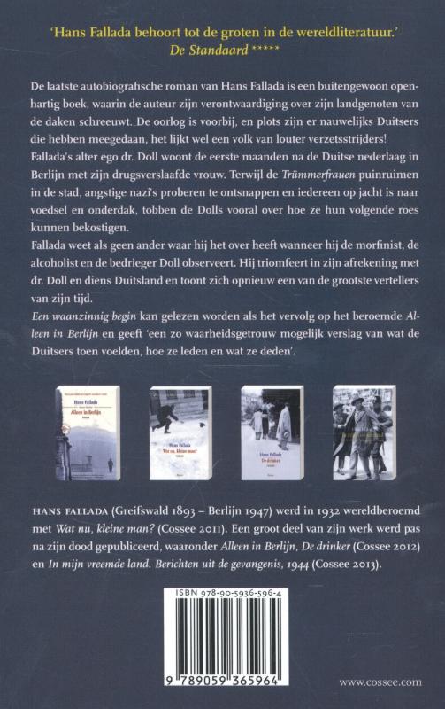 Achterkant van Een waanzinnig begin