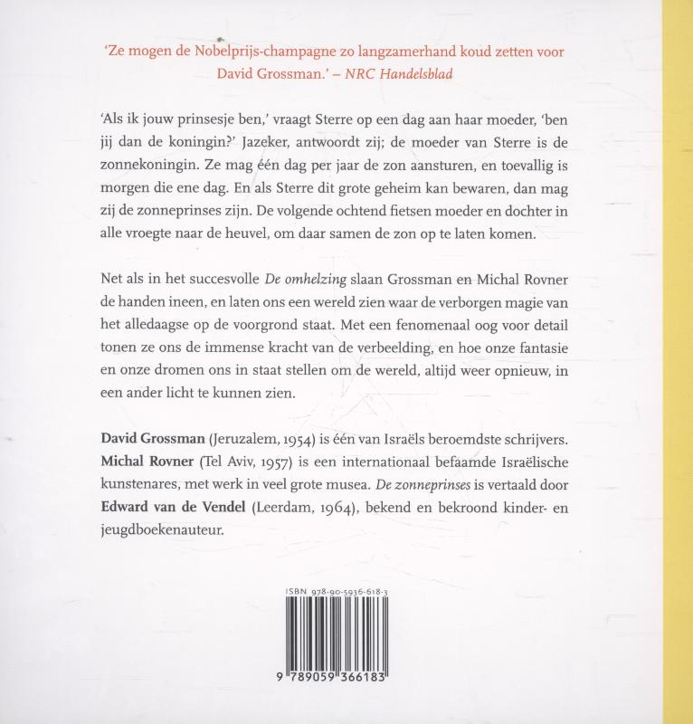 Achterkant van De zonneprinses