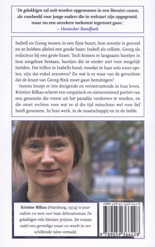 Achterkant van De gelukkigen