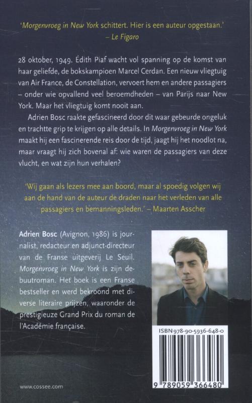 Achterkant van Morgenvroeg in New York