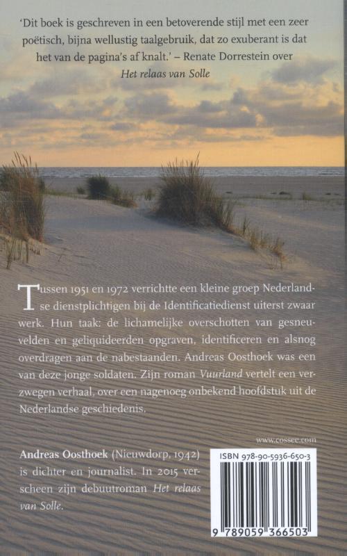 Achterkant van Vuurland