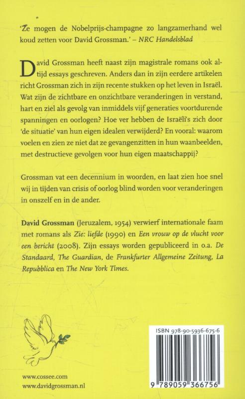 Achterkant van Leven en schrijven in tijden van oorlog