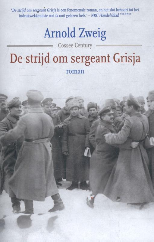 Achterkant van De strijd om sergeant Grisja