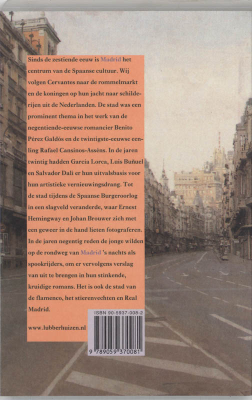 Achterkant van Ongenaakbaar Madrid