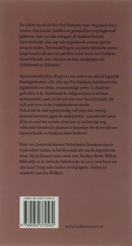 Achterkant van Door de straten der Sleutelstad...