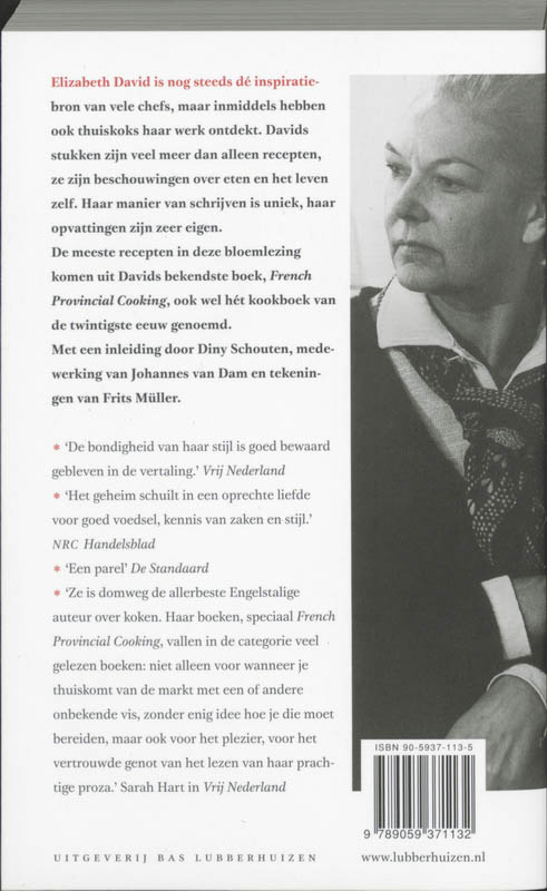 Achterkant van Een dame in de keuken