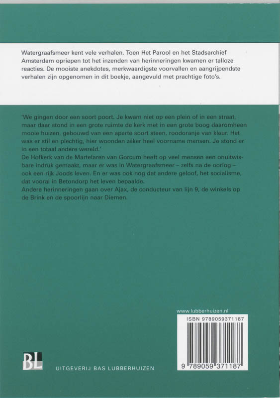 Achterkant van Watergraafsmeer