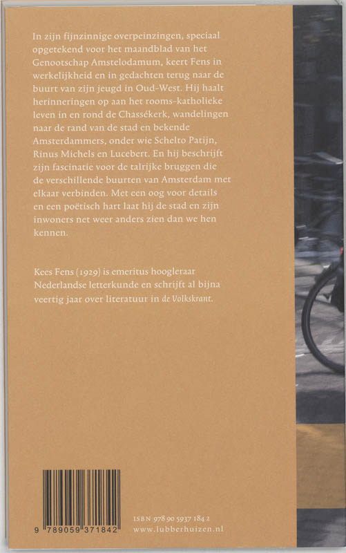 Achterkant van Het geluk van de brug