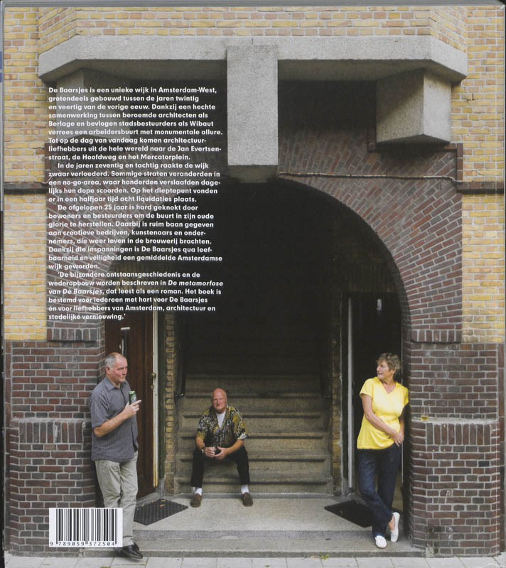 Achterkant van De metamorfose van de Baarsjes