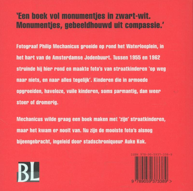 Achterkant van Het straatjongensboek