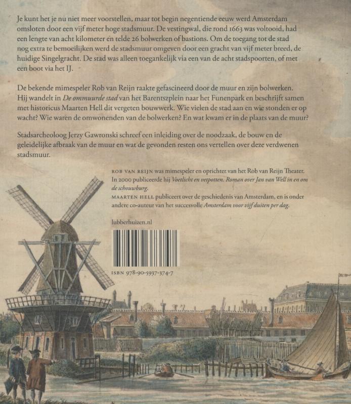 Achterkant van De ommuurde stad