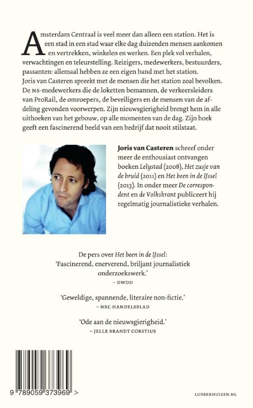 Achterkant van Het station