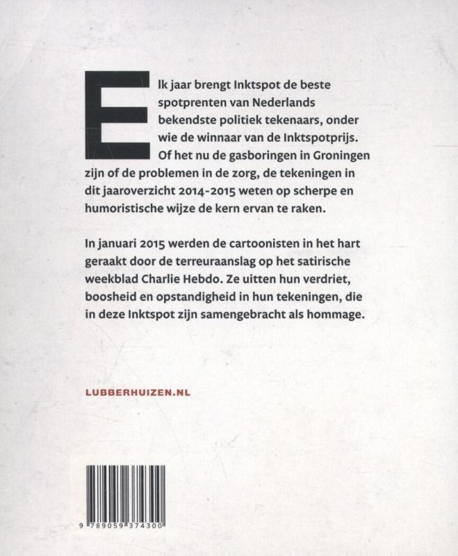 Achterkant van Inktspot