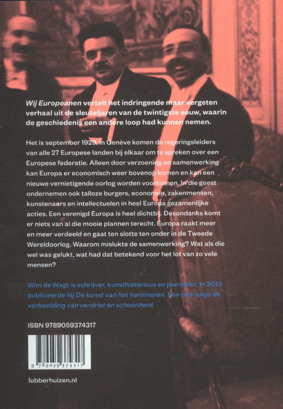 Achterkant van Wij Europeanen