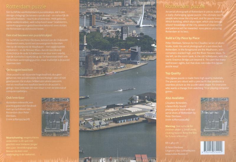 Achterkant van Rotterdam puzzel