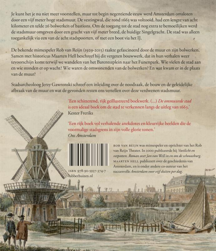Achterkant van Ommuurde stad