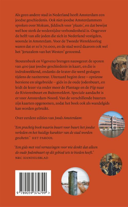 Achterkant van Joods Amsterdam