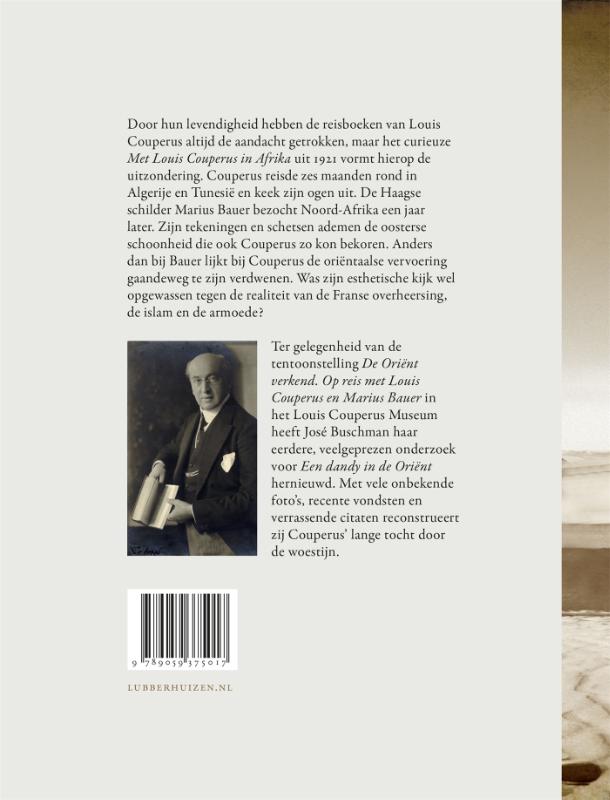 Achterkant van Couperus in de Oriënt