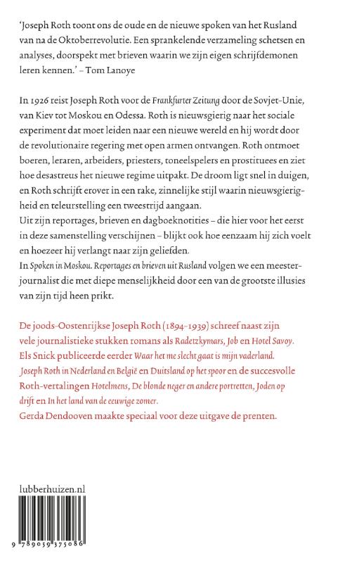 Achterkant van Spoken in Moskou