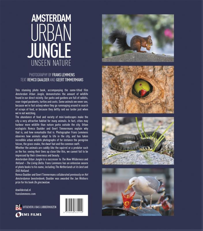 Achterkant van Amsterdam Urban Jungle