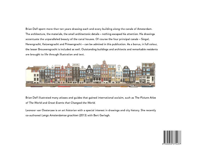 Achterkant van The canals of Amsterdam
