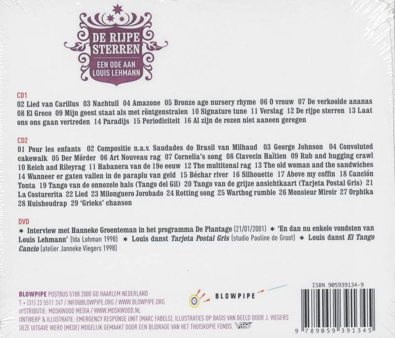 Achterkant van De Rijpe Sterren