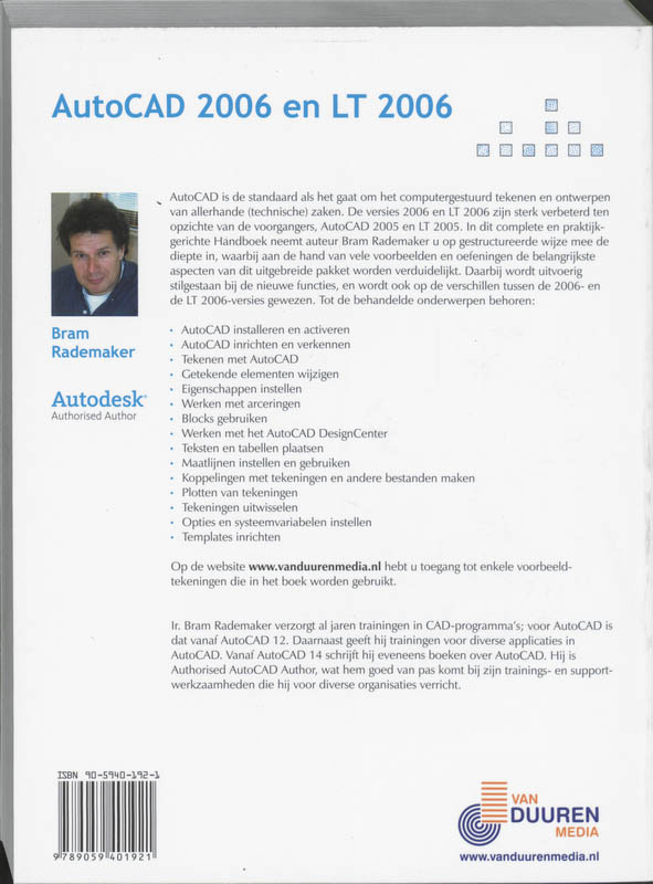 Achterkant van 2006