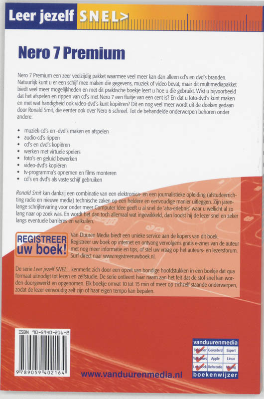 Achterkant van Leer jezelf Snel Nero 7