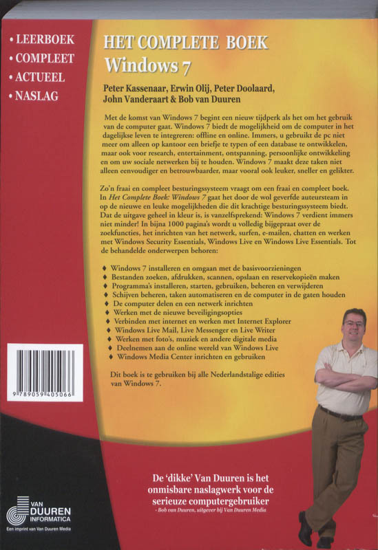 Achterkant van Het Complete Boek