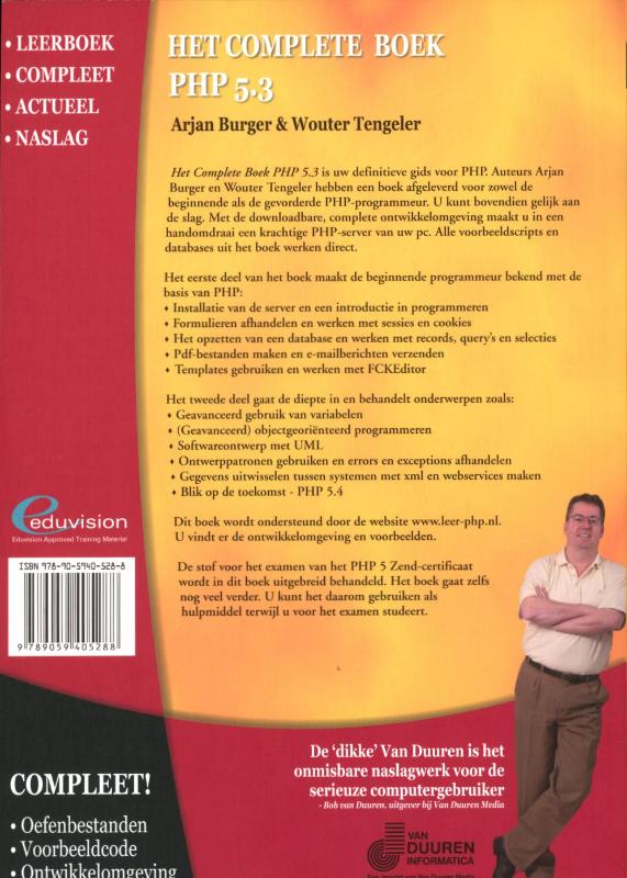Achterkant van PHP 5.3