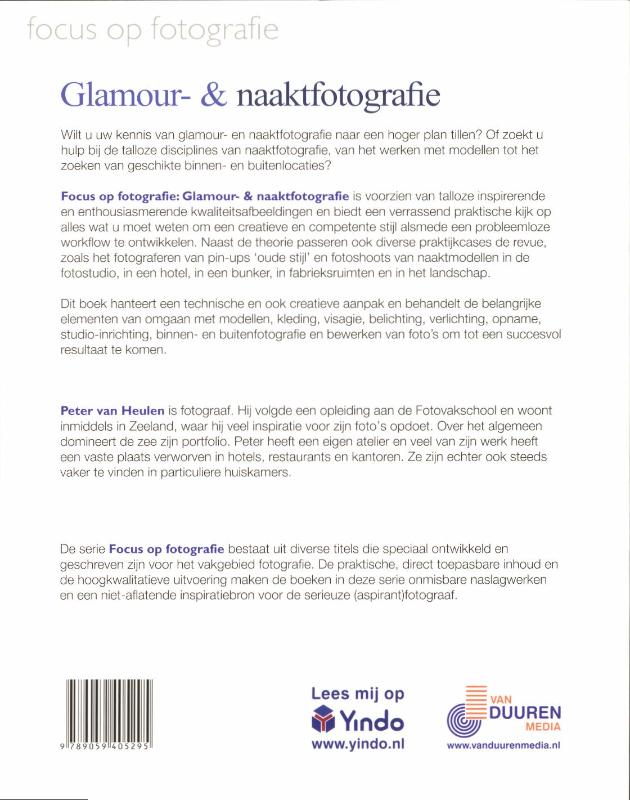 Achterkant van Glamour- en naaktfotografie