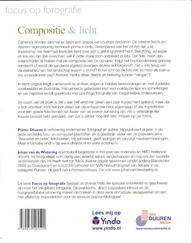 Achterkant van Compositie