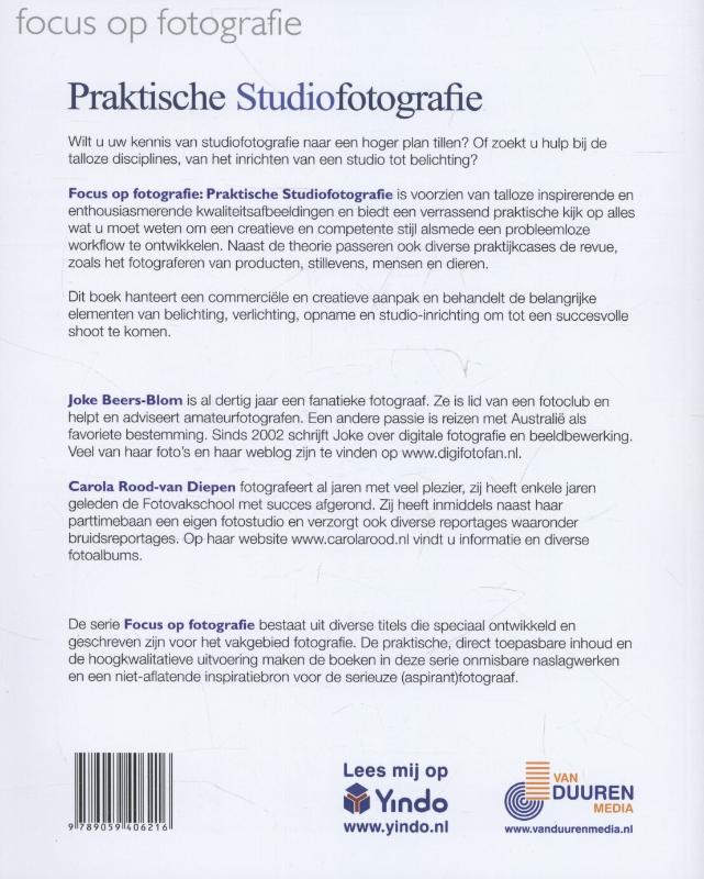 Achterkant van Praktische studiofotografie
