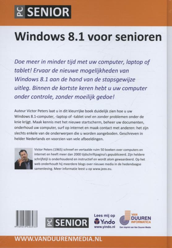 Achterkant van Windows 8.1