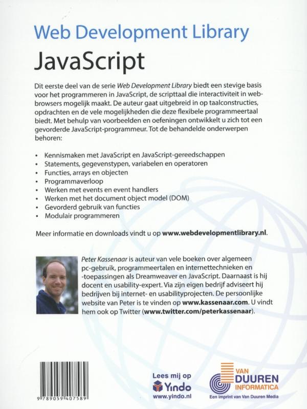 Achterkant van Javascript