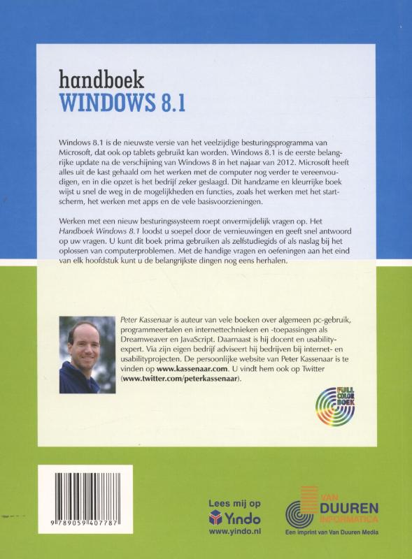 Achterkant van Windows 8.1