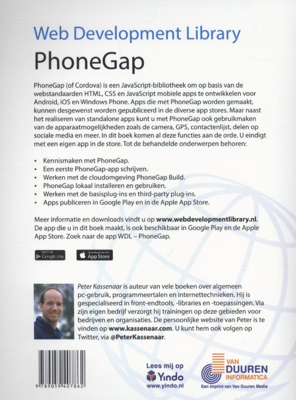 Achterkant van PhoneGap