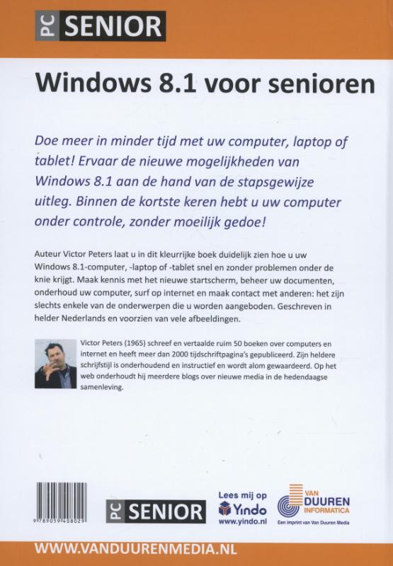 Achterkant van Windows 8.1