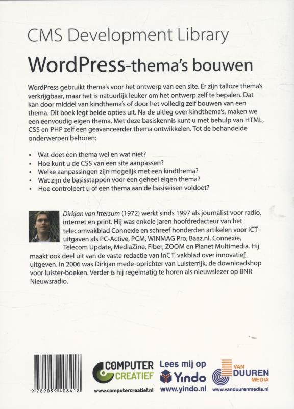 Achterkant van WordPress-thema's ontwikkelen