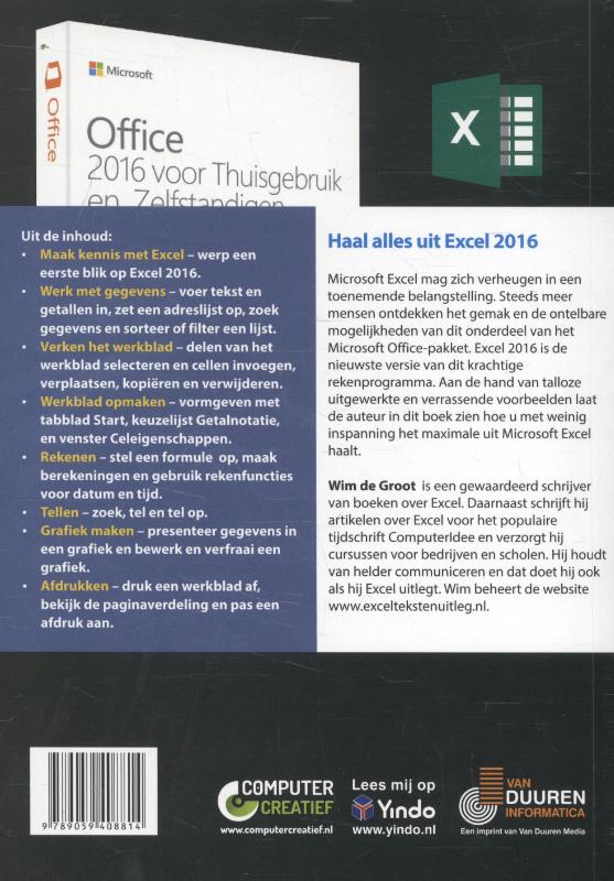 Achterkant van 2016