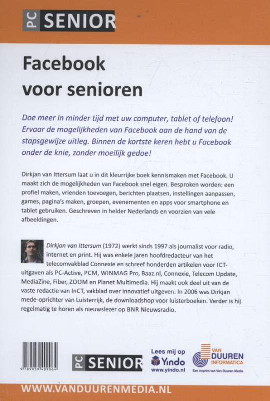 Achterkant van PS Senior: Facebook voor senioren
