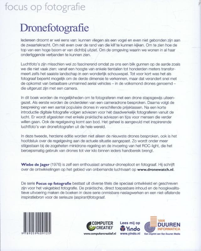 Achterkant van Dronefotografie