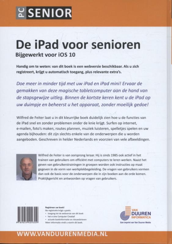 Achterkant van De iPad voor Senioren