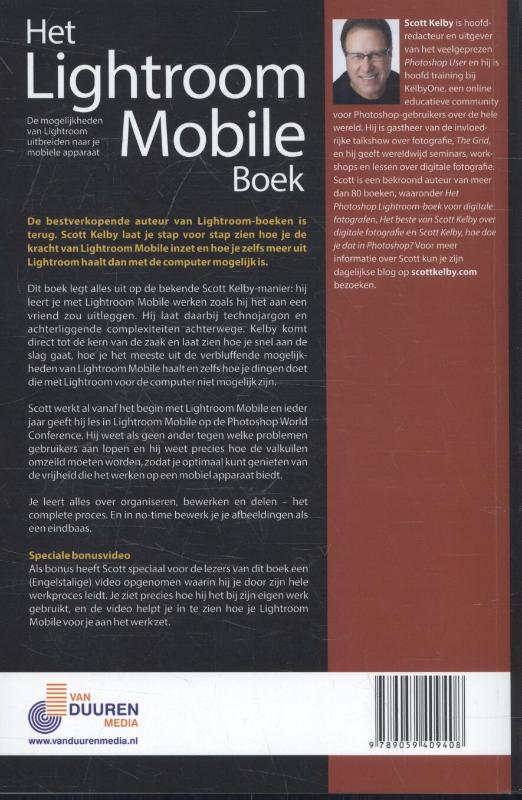 Achterkant van Het Lightroom Mobile boek